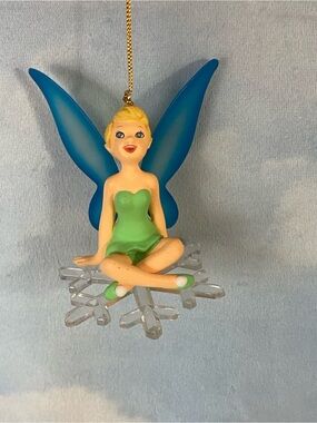 Vintage 90s Grolier Disney Tinkerbell Ornament with Box